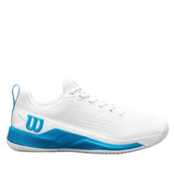 Giày Wilson Rush Pro 4.5 OZ White Atomic Blue (WRS335010)