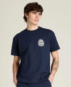 Áo Wilson Classic Cotton Graphic - Classic Navy