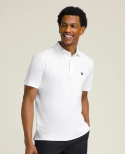 Áo Wilson Polo League - Bright White